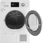  - 4.4 Cu. Ft. 16-Cycle Stackable Electric Dryer with Ventless Drying - White