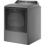  - 8.8 Cu. Ft. 35-Cycle Smart Capable Electric Dryer with Steam - Chrome Shadow