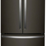  - 25.2 Cu. Ft. French Door Refrigerator with Internal Water Dispenser - Black Stainless Steel