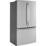  - 23.1 Cu. Ft. French Door Counter-Depth Refrigerator - Stainless steel