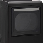  - 7.3 Cu. Ft. Smart Electric Dryer with Steam and Sensor Dry - Black Steel