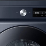  - Bespoke 7.5 cu. ft. Large Capacity Electric Dryer with Super Speed Dry and AI Smart Dial - Brushed Navy