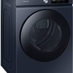  - Bespoke 7.5 cu. ft. Large Capacity Electric Dryer with Super Speed Dry and AI Smart Dial - Brushed Navy