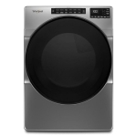 - 7.4 Cu. Ft. Stackable Electric Dryer with Wrinkle Shield Plus Option - Chrome Shadow