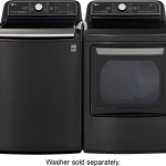  - 7.3 Cu. Ft. Smart Electric Dryer with Steam and Sensor Dry - Black Steel