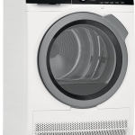 - 4.0 Cu. Ft. Front Load Ventless Electric Dryer with Compact Design - White