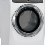  - 8.0 Cu. Ft. Stackable Front Load Gas Dryer with Steam and LuxCare Dry System - White