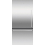  - ActiveSmart 17.1 Cu. Ft. Bottom-Freezer Counter-Depth Refrigerator - Stainless steel