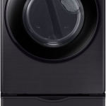  - 7.5 Cu. Ft. Stackable Electric Dryer with Sensor Dry - Black Stainless Steel