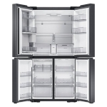 - 29 cu. ft. 4-Door Flex™ French Door Refrigerator with WiFi, Beverage Center and Dual Ice Maker - Black Stainless Steel