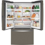  - 23.1 Cu. Ft. French Door Counter-Depth Refrigerator - Stainless steel