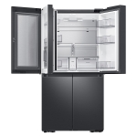 - 29 cu. ft. 4-Door Flex™ French Door Refrigerator with WiFi, Beverage Center and Dual Ice Maker - Black Stainless Steel