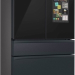  - 29 cu. ft. Bespoke 4-Door French Door Refrigerator with Family Hub - Matte Black Steel