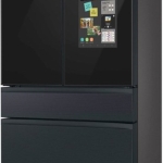  - 29 cu. ft. Bespoke 4-Door French Door Refrigerator with Family Hub - Matte Black Steel