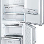 - 500 Series 11 Cu. Ft. Bottom-Freezer Counter-Depth Refrigerator - Stainless steel
