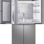 - 29 cu. ft. 4-Door Flex French Door Refrigerator with WiFi, Beverage Center and Dual Ice Maker - Stainless steel