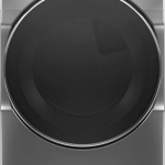 - 7.4 Cu. Ft. Stackable Electric Dryer with Steam and Wrinkle Shield Plus Option - Chrome Shadow