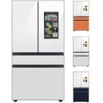 - Bespoke 23 cu. ft. Counter Depth 4-Door French Door Refrigerator with Family Hub - Custom Panel Ready