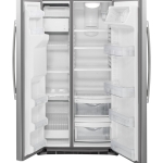 - 21.9 Cu. Ft. Side-by-Side Counter-Depth Refrigerator - Stainless steel