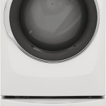  - 8.0 Cu. Ft. Stackable Electric Dryer with Steam and LuxCare Dry System - White