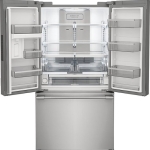 Frigidaire - Professional 23.3 Cu. Ft. French Door Counter-Depth Refrigerator - Stainless steel