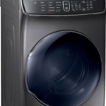  - 7.5 Cu. Ft. Smart Electric Dryer with Steam and FlexDry - Black Stainless Steel