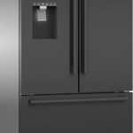 - 500 Series 26 cu. ft. French Door Standard-Depth Smart Refrigerator with External Water and Ice - Black Stainless Steel