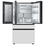  - Bespoke 23 cu. ft. Counter Depth 4-Door French Door Refrigerator with Beverage Center - Morning Blue Glass