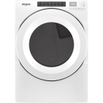  - 7.4 Cu. Ft. Stackable Electric Dryer with Wrinkle Shield Option - White