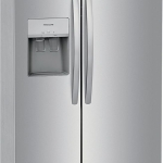 Package - Frigidaire - 25.6 Cu. Ft. Side-by-Side Refrigerator - Stainless steel + 3 more items