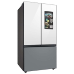 - 30 cu. ft Bespoke 3-Door French Door Refrigerator with Family Hub - Gray Glass