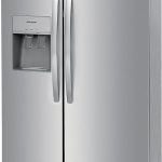 Package - Frigidaire - 25.6 Cu. Ft. Side-by-Side Refrigerator - Stainless steel + 3 more items