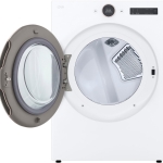 - 7.4 Cu. Ft. Smart Electric Dryer with Steam and Sensor Dry - White