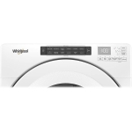  - 7.4 Cu. Ft. Stackable Electric Dryer with Wrinkle Shield Option - White