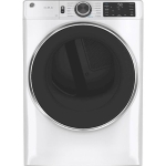 - 7.8 Cu. Ft. 12-Cycle Electric Dryer with Steam - White on White