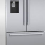 - 500 Series 21 Cu. Ft. French Door Counter-Depth Smart Refrigerator with External Water and Ice Maker - Stainless steel