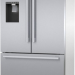 - 500 Series 21 Cu. Ft. French Door Counter-Depth Smart Refrigerator with External Water and Ice Maker - Stainless steel