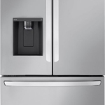  - 25.5 Cu. Ft. French Door Counter-Depth Smart Refrigerator with Dual Ice - Stainless steel