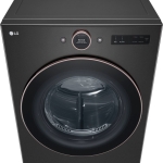  - 7.4 Cu. Ft. Smart Electric Dryer with Steam and Sensor Dry - Black Steel