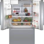 - 500 Series 21 Cu. Ft. French Door Counter-Depth Smart Refrigerator with External Water and Ice Maker - Stainless steel