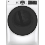 - 7.8 Cu. Ft. 10-Cycle Electric Dryer - White on White