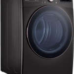  - 7.4 Cu. Ft. Stackable Smart Electric Dryer with Steam and Built-In Intelligence - Black Steel