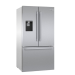  - 500 Series 26 cu. ft. French Door Standard-Depth Smart Refrigerator with External Water and Ice - Stainless steel