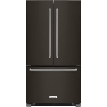 - 25 Cu. Ft. French Door Refrigerator - Black Stainless Steel