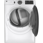 - 7.8 Cu. Ft. 10-Cycle Electric Dryer - White on White