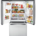 - 17.5 Cu. Ft. French Door Counter-Depth Refrigerator - Stainless steel