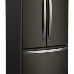  - 20 Cu. Ft. French Door Counter-Depth Refrigerator - Black Stainless Steel