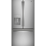 - 17.5 Cu. Ft. French Door Counter-Depth Refrigerator - Stainless steel