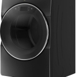 - 7.4 Cu. Ft. Stackable Smart Electric Dryer with Steam and Wrinkle Shield Plus Option - Black Shadow