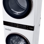  - 4.5 Cu. Ft. HE Smart Front Load Washer and 7.4 Cu. Ft. Electric Dryer WashTower with Built-In Intelligence - White